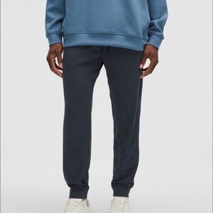 Men's lululemon soft jersey jogger heathered Navy Jogger Pants